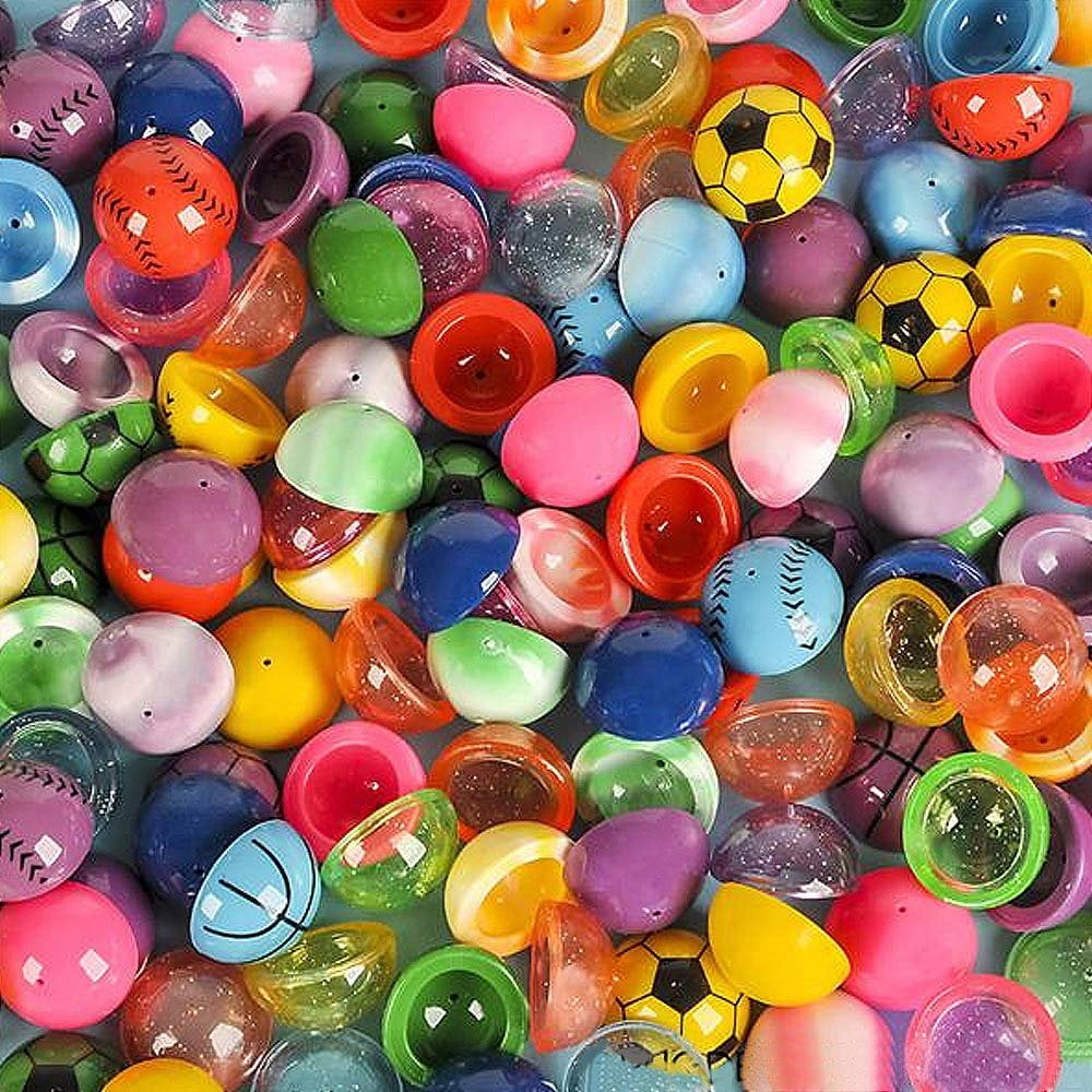 ArtCreativity 1.25 Inch Rubber Poppers Mix for Kids, Bulk Pack of 72 ...