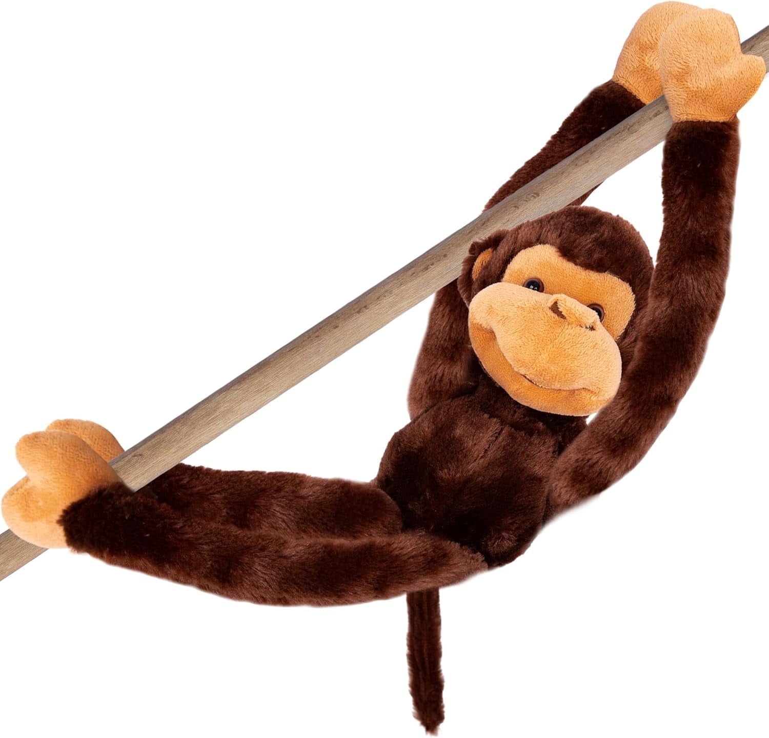 ArtCreativity 23" Long Arm Plush Monkey – Soft Hanging Stuffed Animal for Kids Ages 3+, Monkey Character, Nursery Decor & Gifts