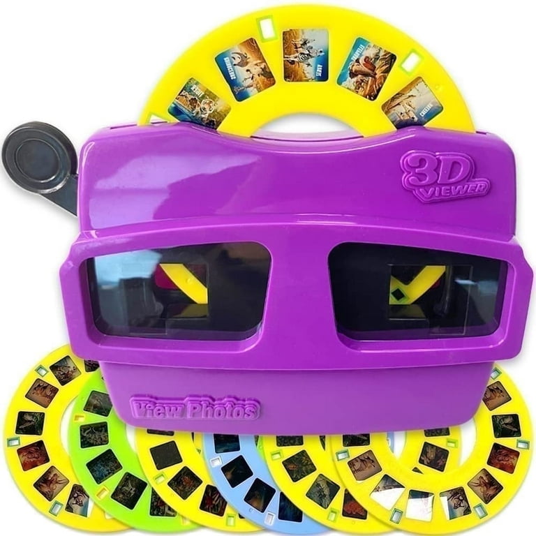 ArtCreativity 3D Viewer Finder Toy with Reels, Kids Slide Viewer