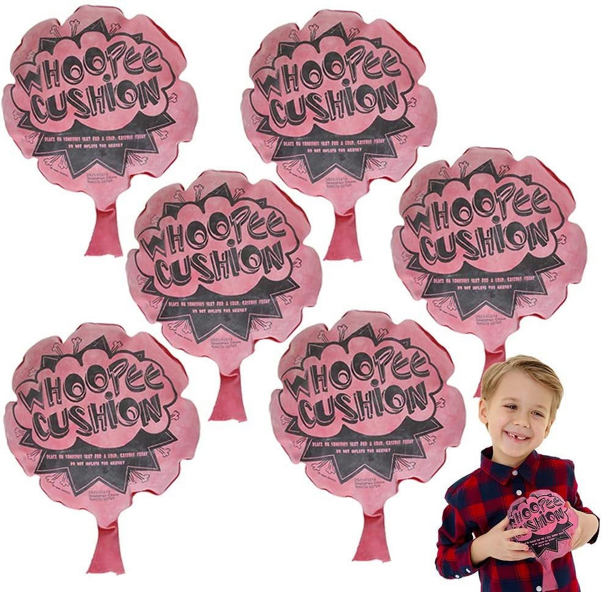 set of 4 Self Inflating Whoopee Cushion Fart Cushion Whoopie Balloon