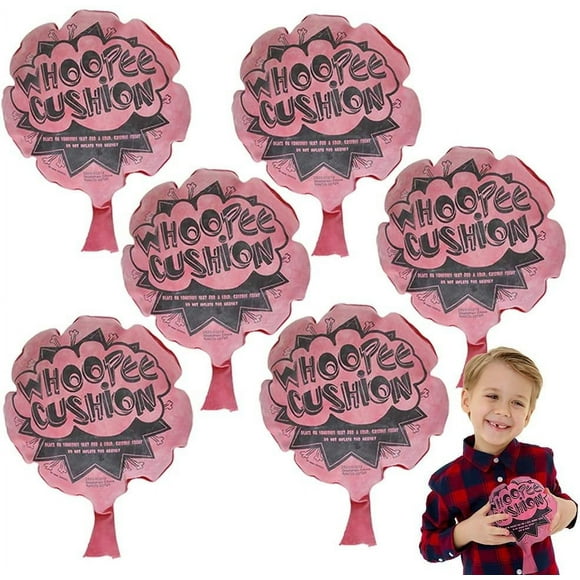ArtCreativity 8 in. Whoopee Cushion Gag Gifts for Pranks Set of 6 Easter Basket Stuffer
