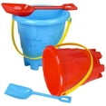 thumbnail image 1 of ArtCreativity Durable Plastic Bucket Sandcastles Toys, 1 of 7
