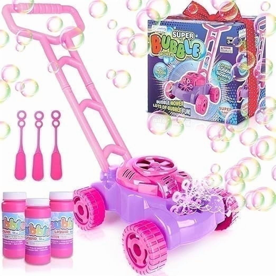 ArtCreativity Bubble Blowing Lawn Mower, Outdoor Bubble Machine