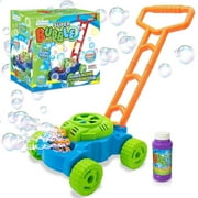 ArtCreativity Bubble Lawn Mower for Kids – Bubble Blowing Push Toy with Sounds, Outdoor Fun