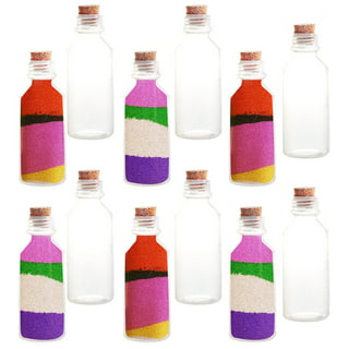 Sand Art Kits for Kids, 12 Bottles Colored Sand 12 Animal-style