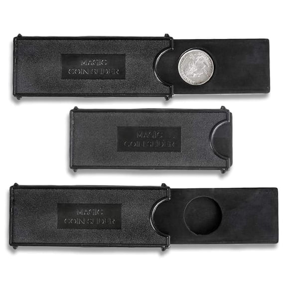 ArtCreativity Coin Trick Magic Slider Cases – Set of 6 Kids’ Magician Props & Party Favors for Ages 6+ Boys & Girls Fun Goodie Bag Fillers