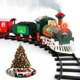 thumbnail image 1 of ArtCreativity Deluxe Train Set for Kids Ages 3-10 – Battery Operated Toy Train with 4 Cars, Tracks, Durable Plastic, Christmas Holiday Gift, 1 of 5