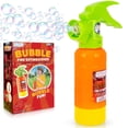 thumbnail image 1 of ArtCreativity Firefighter Bubble Toy for Kids Ages 3+ – Automatic Bubble Blower with Solution, Vibrant Orange & Green, Fun Outdoor Play, 1 of 8