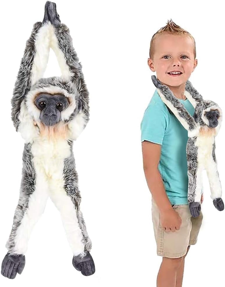 ArtCreativity Hanging Vervet Monkey Plush Toy – 17.5 Inch Stuffed ...