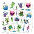 ArtCreativity Kids Temporary Tattoo Stickers, 144‑Piece Alien & Space ...
