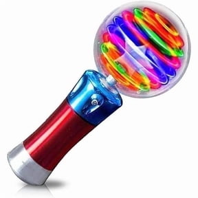 ArtCreativity Spinning Light-Up Wand Toy for Kids, LED, Ages 3+