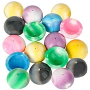 ArtCreativity Marble Rubber Poppers Pop up Ball Toys, Pack of 12, Assorted