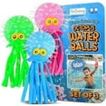 thumbnail image 1 of ArtCreativity Octopus Bath Toy for Toddlers Pool Toys & Floats Ages 3+ - Set of 3 Octopus Water Balls Bath Toys, Multicolor, 1 of 6