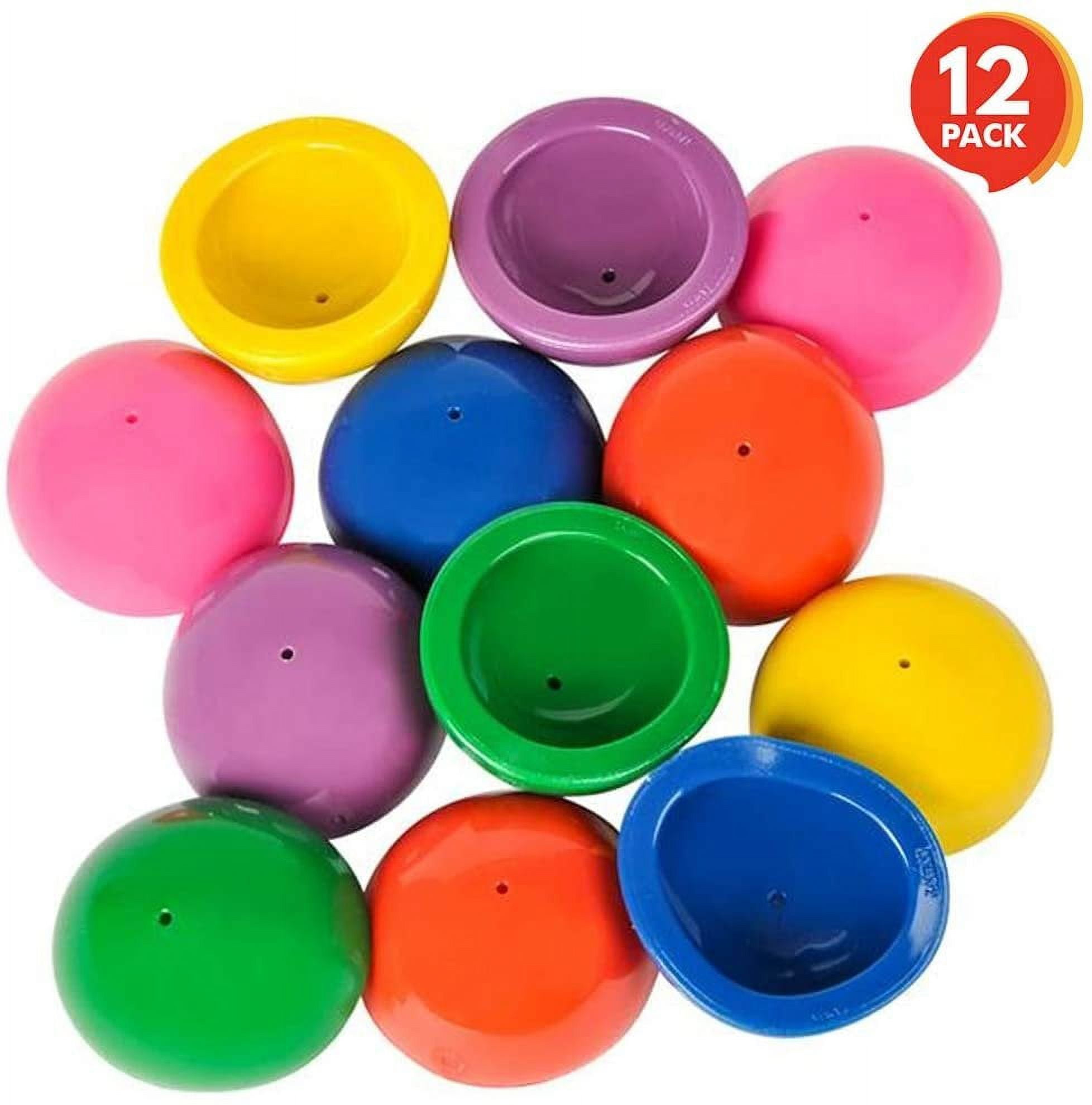 1.25 Rubber Poppers Mix for Kids, Bulk Pack of 72 Pop-Up Half Ball To ·  Art Creativity