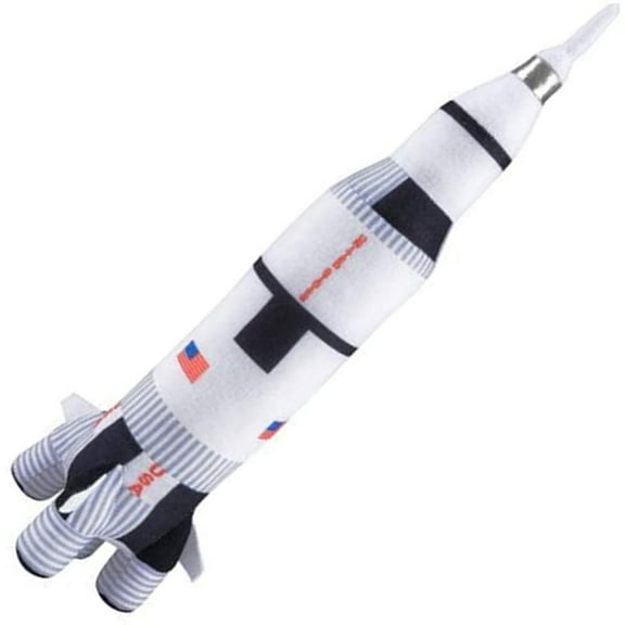 ArtCreativity Saturn Rocket Plush Spaceship Shuttle – Soft Stuffed Toy for Kids Ages 3+, Boys and Girls, Space Theme Character Gift