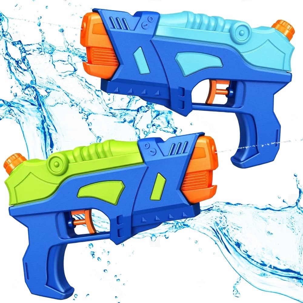 ArtCreativity Water Blasters Set – 2 Squirt Guns, Pump Water Guns for ...