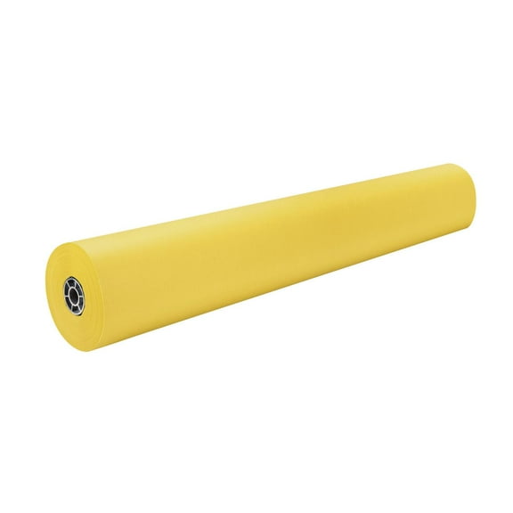 ArtKraft Duo-Finish Paper, Canary, 36" x 1,000', 1 Roll