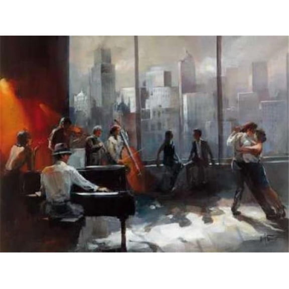 ArtLine PDXGA0116299SMALL Room with A View II Poster Print by Willem Haenraets, 11 x 14 - Small