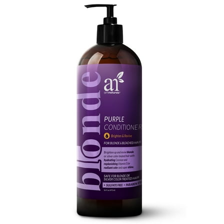 artnaturals Purple Conditioner, For Blonde & Bleached Hair, 16 fl oz (473 ml)