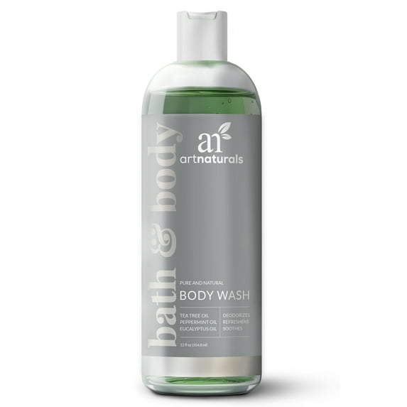 ArtNaturals Tea Tree Body and Foot Wash with Peppermint and Eucalyptus Oil (12 fl oz / 355 mL)
