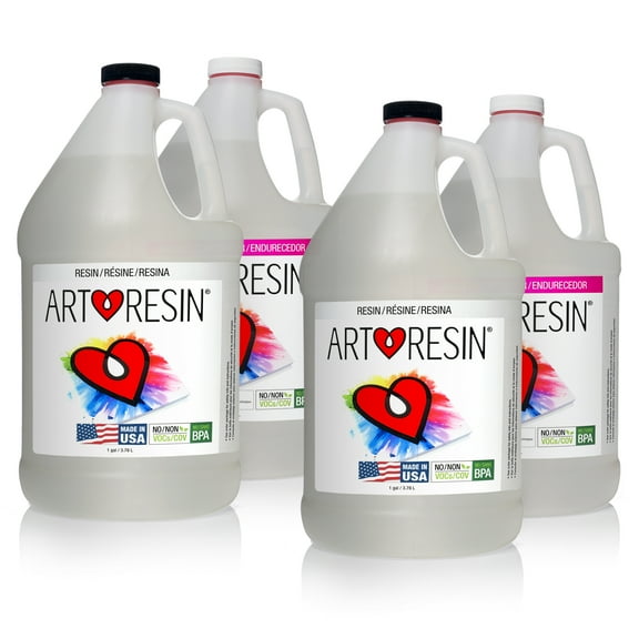 ArtResin - Epoxy Resin - Clear - Non-Toxic - 4 gal (15.14L)