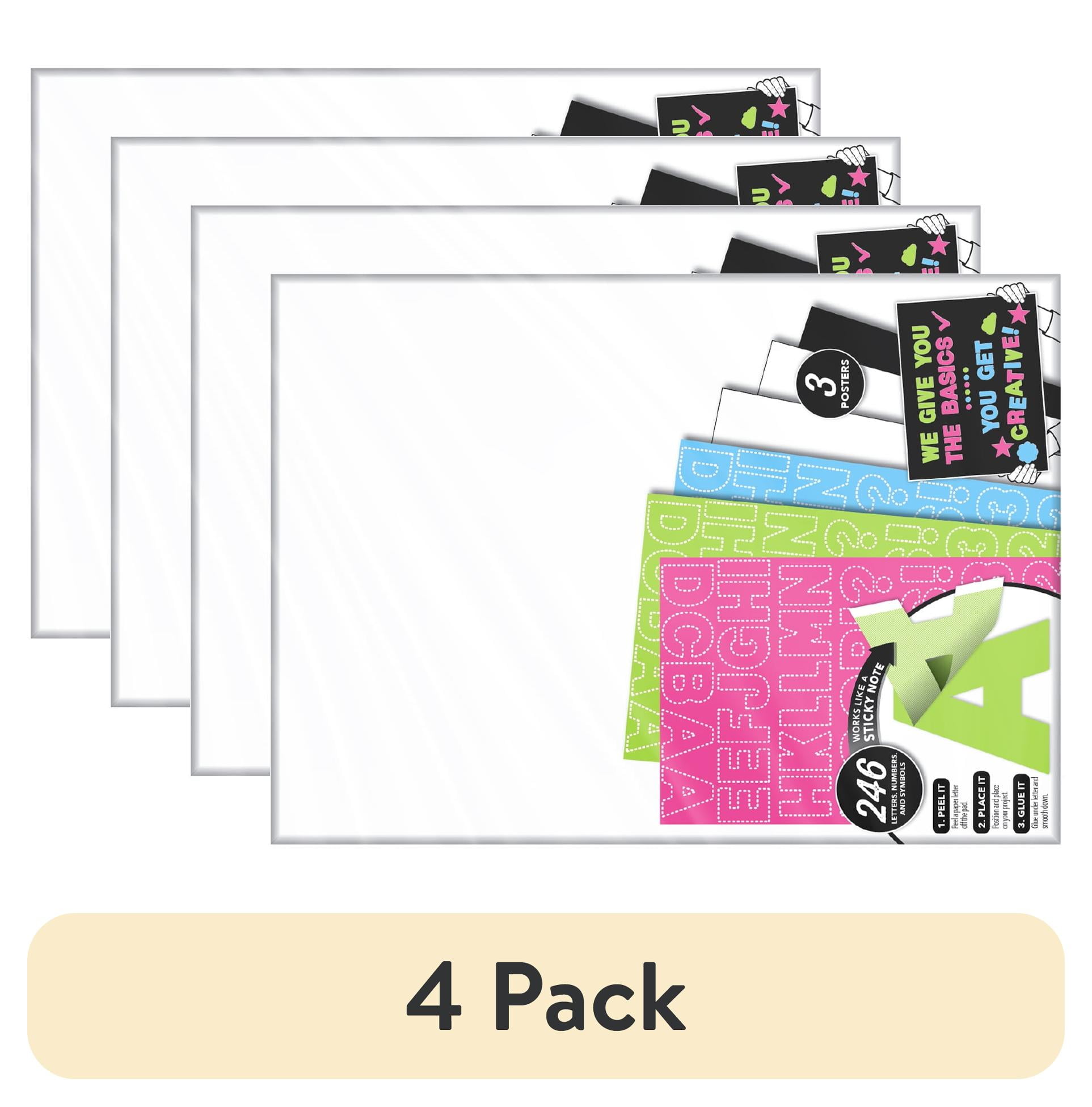 (4 pack) ArtSkills All-in-One Poster Kit for Kids & Adults, School ...