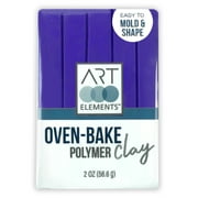 ArtSkills - Art Elements Oven Bake Polymer Clay, 2oz, Purple