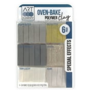 ArtSkills Art Elements 6 - 1oz Oven-Bake Polymer Clay, Special Effect