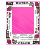 ArtSkills Neon Poster Board, 11" x 14", 12-pack, Assorted Bright Colors for Signs & School Projects