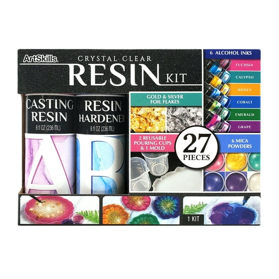 ArtSkills DIY Resin Kit for Unisex Teen and Adult Beginners