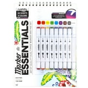 ArtSkills Dual Tip Alcohol Marker Set with 9" x 12" Paper Pad, Art Markers, 10 Pieces