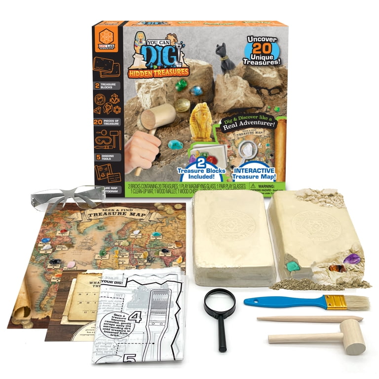 ArtSkills Epic Lab Hidden Treasures, Artifact & Gemstone Dig Kit