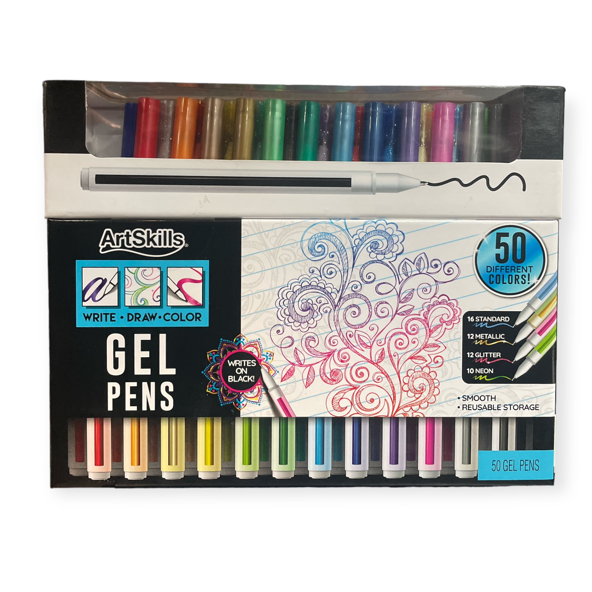 Artskills Dual-tipped Brush Markers, 50 Count 