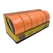 ArtSkills Flagging Tape - 6 Pack Surveyors Tape 1.06" x 150' Each, Marking Tape for Trees, Landscaping, Trail Marking Ribbon, Non-Adhesive Plastic Flag Tape - Orange
