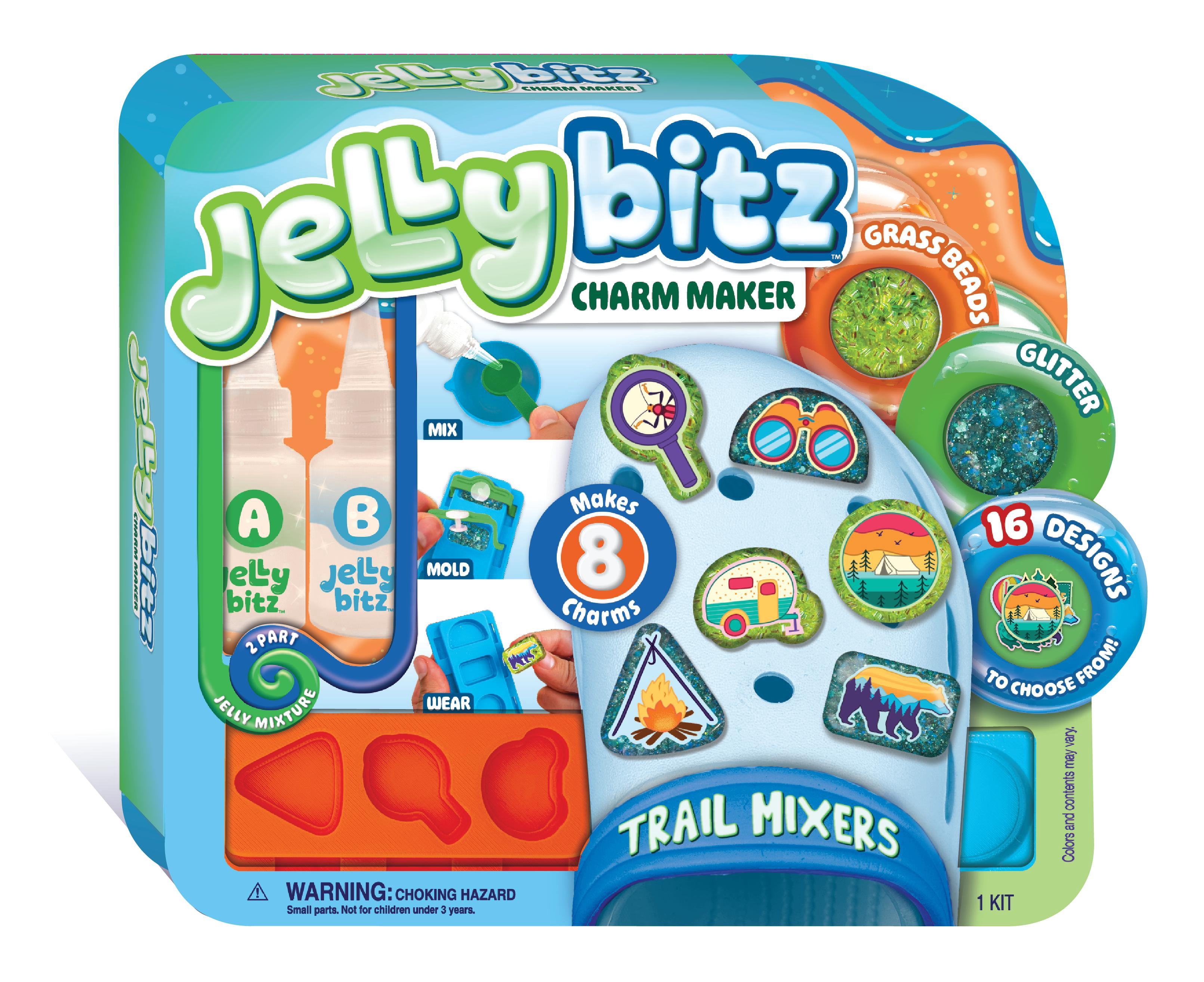 ArtSkills JellyBitz DIY Charm Maker Craft Kit for Kids - Trail Mixers