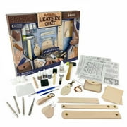 ArtSkills Leather Craft Kit - Leather Working Set for Beginners 64 Pieces