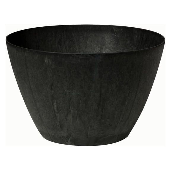 ArtStone Napa Large Bowl, Black, 16-Inch