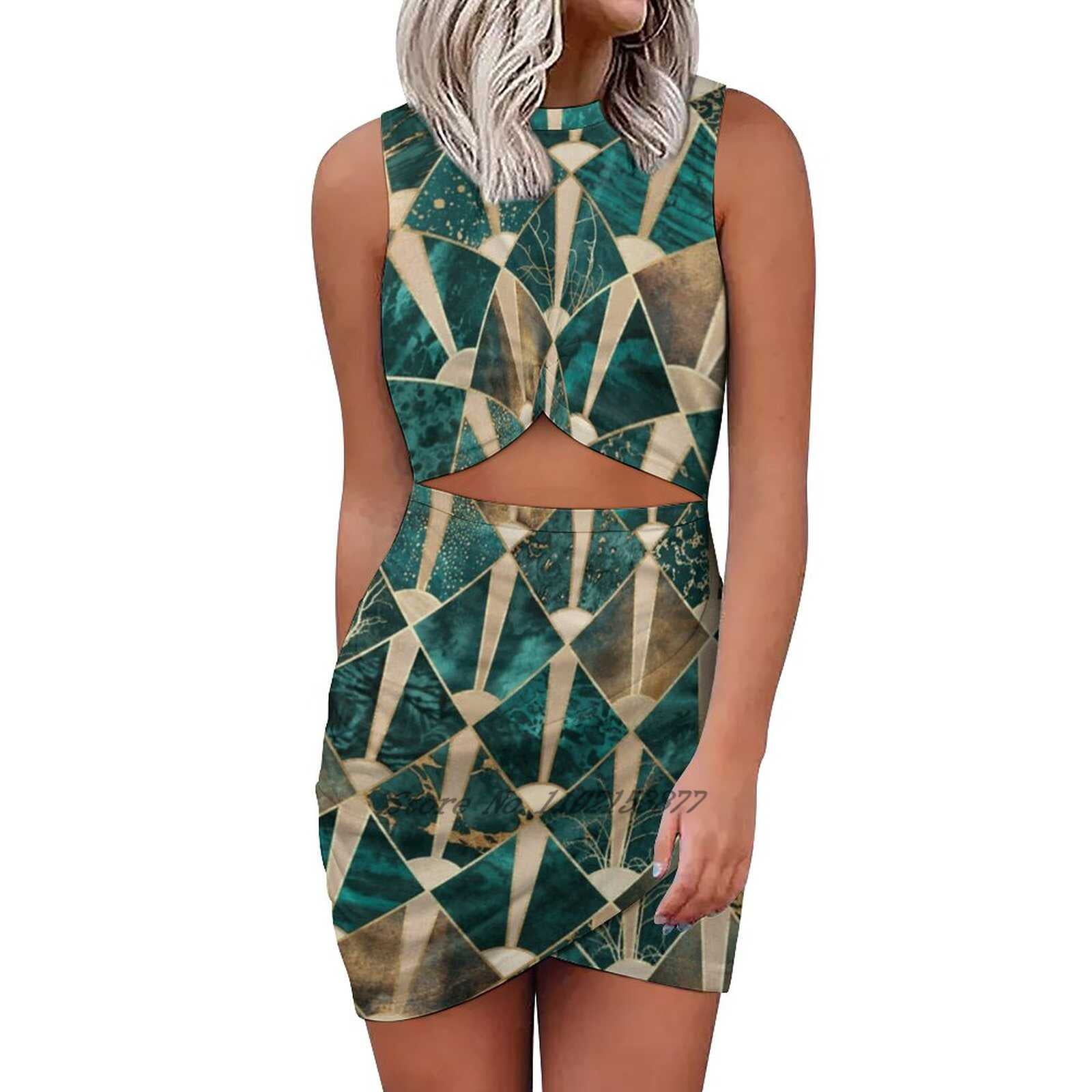 Creative Print Relaxed Loose Dress