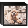 thumbnail image 1 of ArtToFrames 10" x 10" Black Picture Frame, 10x10 inch Black MDF Poster Frame (WOM-4102), 3 Pack, 1 of 7
