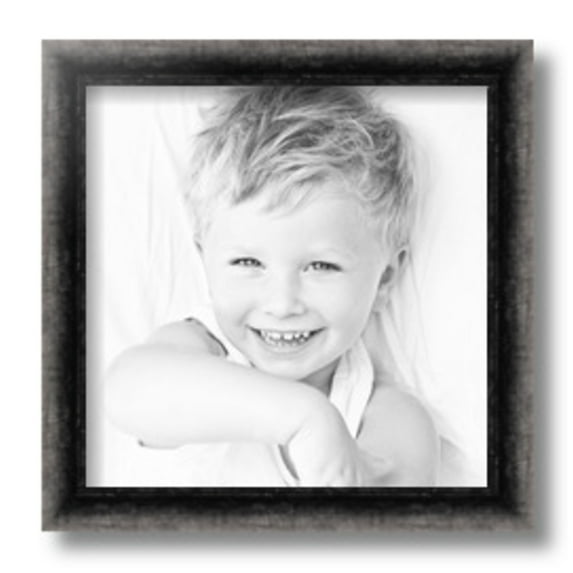 ArtToFrames 10" x 10" Gray Picture Frame, 10x10 inch Gray Wood Poster Frame (WOM-4828), 3 Pack