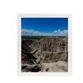 thumbnail image 1 of ArtToFrames 10" x 10" Woodgrain White Shadowbox 1.5 inch Tall Picture Frame, 10x10 inch White Wood Poster Frame (WOM-5138), 2 Pack, 1 of 6