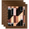 thumbnail image 1 of ArtToFrames 10" x 13" Brown Picture Frame, 10x13 inch Brown Wood Poster Frame (WOM-4291), 3 Pack, 1 of 7