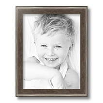 ArtToFrames 10" x 13" Contrast Grey Picture Frame, 10x13 inch Gray Wood Poster Frame (WOM-4930)