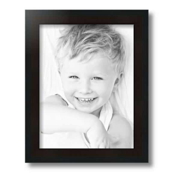 ArtToFrames 10" x 13" Windsor Walnut Picture Frame, 10x13 inch Brown MDF Poster Frame (WOM-4689)