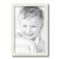 ArtToFrames 10" x 15" White Picture Frame, 10x15 inch White Wood Poster Frame (WOM-5140)