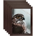 thumbnail image 1 of ArtToFrames 10" x 20" Cherry Picture Frame, 10x20 inch Red Wood Poster Frame (WOM-4089), 5 Pack, 1 of 8