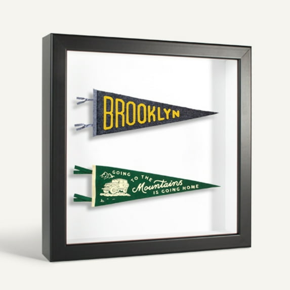 ArtToFrames 10" x 20" Satin Black Picture Frame, 10x20 inch Black Wood Poster Frame (WOM-4654), 1 Pack