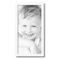thumbnail image 1 of ArtToFrames 10" x 20" Satin White Picture Frame, 10x20 inch White Wood Poster Frame (WOM-4655), 1 of 5