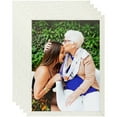 thumbnail image 1 of ArtToFrames 10" x 20" White Stain Picture Frame, 10x20 inch White Wood Poster Frame (WOM-4110), 5 Pack, 1 of 7