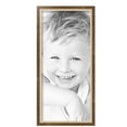thumbnail image 1 of ArtToFrames 10" x 22" Taupe with Silver Lip Picture Frame, 10x22 inch Multi Wood Poster Frame (WOM-4986),  Pack, 1 of 5